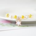 thumbnail image 2 of 2023 nueva pulsera de cerámica de unicornio mujer pareja hermana mano decoración estudiante Simple dulce pulsera blanco hexagrama uno, 2 of 2