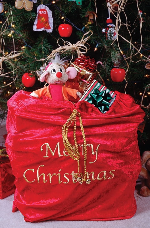 Drawstring Backpack Christmas Trees Xmas Red White Bags