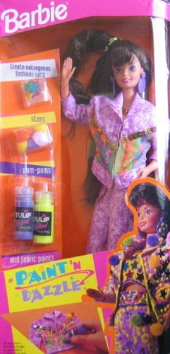 barbie paint set