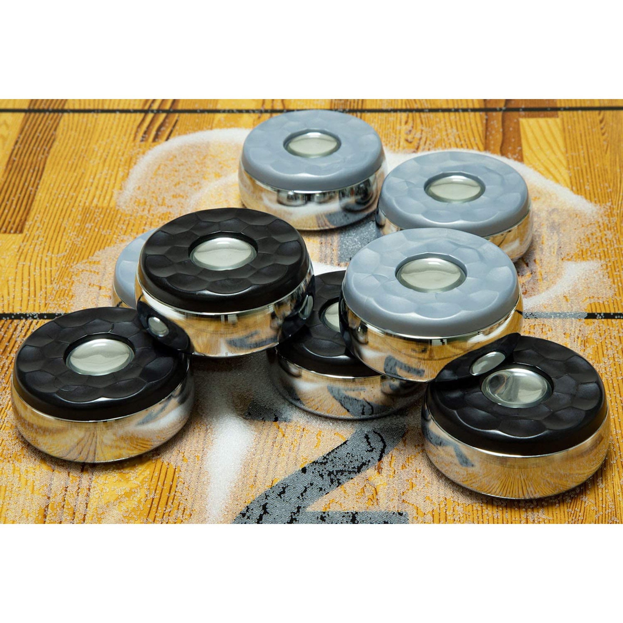 LOMGWAYS Shuffleboard Pucks 25/16" (58mm) Premium Shuffleboard Puck