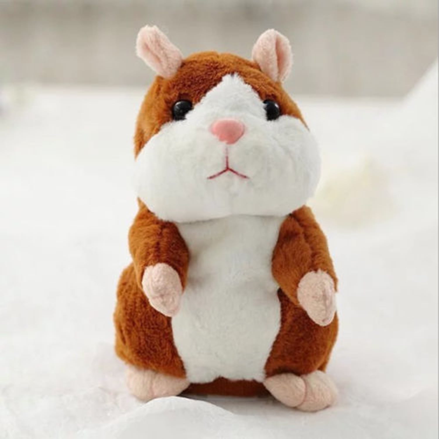 Talk Hampster Speak Record Voice Plush Funny Cheeky Talking Hamster Baby Gift 