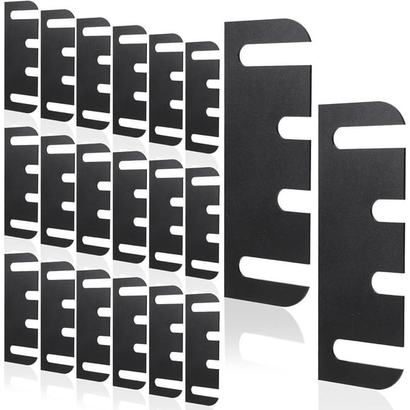 10pcs Door Hinge Shims, 10.16cm/4in PVC Hinge Shims Adjustable Spacer Parts for Doors Filling Gaps Align for Repair Replacement Kit