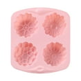 thumbnail image 1 of 4 moldes de silicona para pasteles con forma de flor de 4 Companys 4 moldes de silicona para pasteles con forma de flor de 4 Companys, 1 of 1