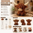 thumbnail image 5 of Tiny 3D Beaded Animal DIY Kit – Beginner Friendly Handmade Bead Art Set, Cute Mini Animal Decor Gift for Craft Lovers Teens, 11 StylesWoodland Friends, 5 of 9