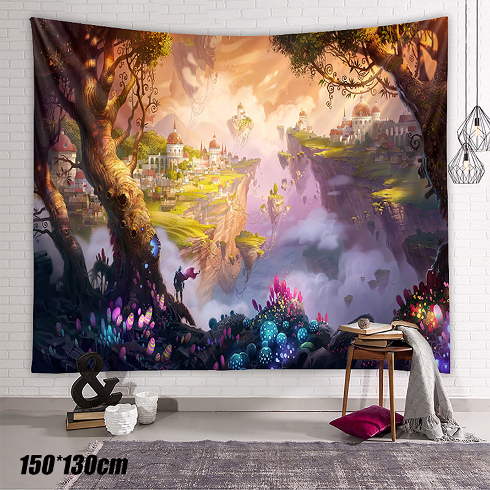 Download Home 3d Painting Hippie Mandala Tapestry Art Wall Hanging Blanket Bedroom Decoration Walmart Com Walmart Com