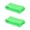 Green, variant on rygai 2Pcs Pickleball Accessories Pickleball Paddle Grip Band Elastic Badminton Table Tennis Racket Overgrip Handle Silicone Anti-slip Ring Pickleball Accessories