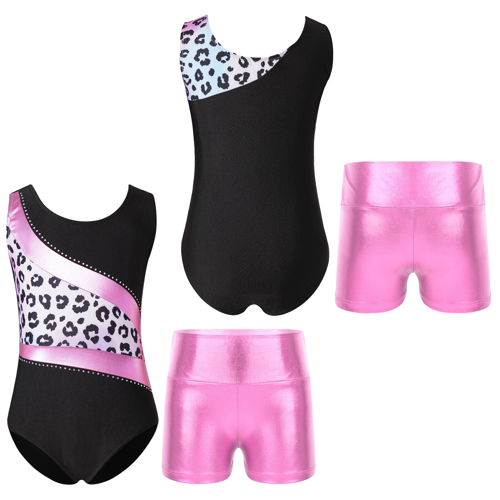 Vine Girls Gymnastics Leotards Sparkly Dance Unitards 3 Pieces Set Kids Sleeveless Dancewear Ballet Athletic Outfit 657121e5 Db2b 4157 8ee7 48125aa84108.8c556ee618bc13c388655d3e3d75a5d9