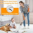 thumbnail image 3 of KING BOWOLF Spray Mop with 14oz Refillable Leak-Proof Bottle, 4 Washable Microfiber Pads and 360° Swivel Head for Hardwood Tile Laminate Floors, 3 of 9