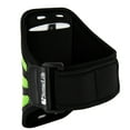 thumbnail image 3 of Universal Sweat-Resistant Neoprene Mesh Running Armband with Adjustable Velcro Strap Green, 3 of 4