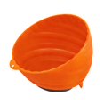 thumbnail image 2 of Bandeja de silicona magnética para tuercas, organizador flexible para tornillos, pernos y tuercas. Naranja, 2 of 9