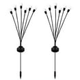 thumbnail image 1 of Luces solares para exteriores, luces de jardín ecológicas y de bajo consumo, postes flexibles, plástico ABS duradero, estacas de acero inoxidable, decoraciones impermeables para exteriores para, 1 of 8