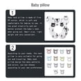 thumbnail image 4 of Babies Neck Pillow Portable U Shape Soft Washable Lovely Indoor, 4 of 5
