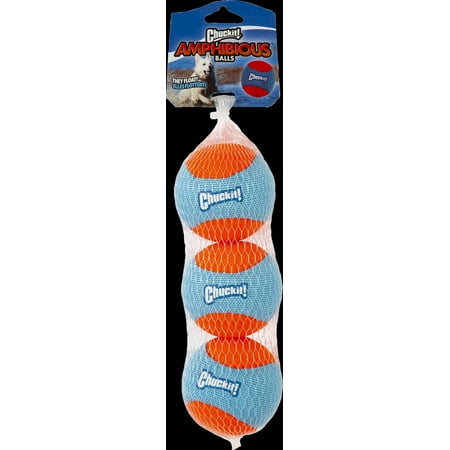 UPC: 0029695323553 | Chuckit! Amphibious Fetch Balls 3 Pack Dog Toy