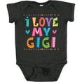 thumbnail image 3 of Inktastic I Love My Gigi for Babies Girls Baby Bodysuit, 3 of 5
