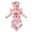 G-Pink2, variant on Ulitacool 0-3 Months Newborn Girl'S Outfits Summer Short Sleeve Bodysuit Cartoon Print Pants Hat Two Piece Matching Set Handsome Clothes Pink2