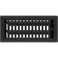 thumbnail image 5 of Imperial RG3439 Montezuma Decorative Floor Register, 4 x 10-Inch, Black Iron, 5 Count, 5 of 7