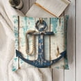 thumbnail image 3 of Hello Summer Throw Pillow Sailboat Throw Nautical Coastal and Vintage Beach Wooden Plank Pillowcase Decorative Pillowcase for Home Bed Couch Sofa Car, 3 of 5