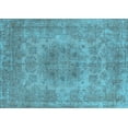 thumbnail image 1 of Ahgly Company Indoor Rectangle Oriental Light Blue Industrial Area Rugs, 4' x 6', 1 of 4