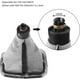 thumbnail image 2 of Pomo De Cambio De Marchas De Coche De 5 Velocidades con Cubierta Antipolvo De Cuero De PU Compatible con VW Golf Bora Jetta GTI MK4, Pomo De Cambio Manual Negro con Palanca De Cambios Manual, 2 of 5