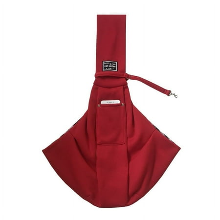 Hands-Free Pet Travel Made Easy: Soft Sling Bag Dog Carrier For Stress-Free Outings!