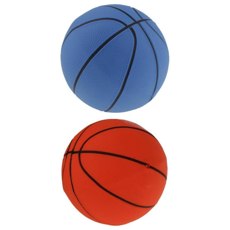 6" Mini Inflatable Basketball Blow Bouncy Ball Kids Outdoor Play Toy Gift 