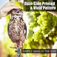 thumbnail image 3 of OUSITAID Owl to Keep Birds Away  Bird Scare Owl Fake Owl  Reflective Hanging Bird (1pc), 3 of 3