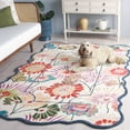 thumbnail image 3 of SAFAVIEH Jardin Jack Floral Area Rug, Green/Ivory, 6' x 9', 3 of 11