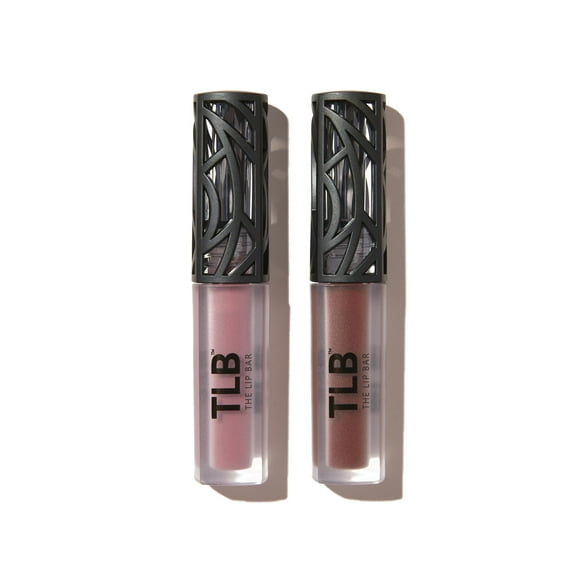 Lipstick The Lip Bar Nonstop Liquid Mate Mini, paquete de 2