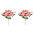 thumbnail image 1 of Jkkant 5-Head Artificial Roses Bouquet, Realistic Rose Bunch for Wedding & Home Table Centerpieces, 1 of 5
