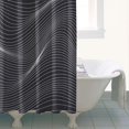 thumbnail image 6 of 72x72 Inch Fabric Shower Curtain Waterproof Polyester, Abstract Geometric Print, 6 of 6