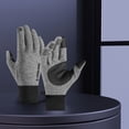 thumbnail image 3 of Guantes cálidos de invierno Pantalla táctil Térmicos Hombres Mujeres, Forro gris l Sunnimix Guantes de invierno, 3 of 7