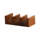 thumbnail image 4 of Soporte de madera para tacos, platos para tacos, soporte divisor, soporte para servir tacos, sushi de madera Triple, 4 of 9
