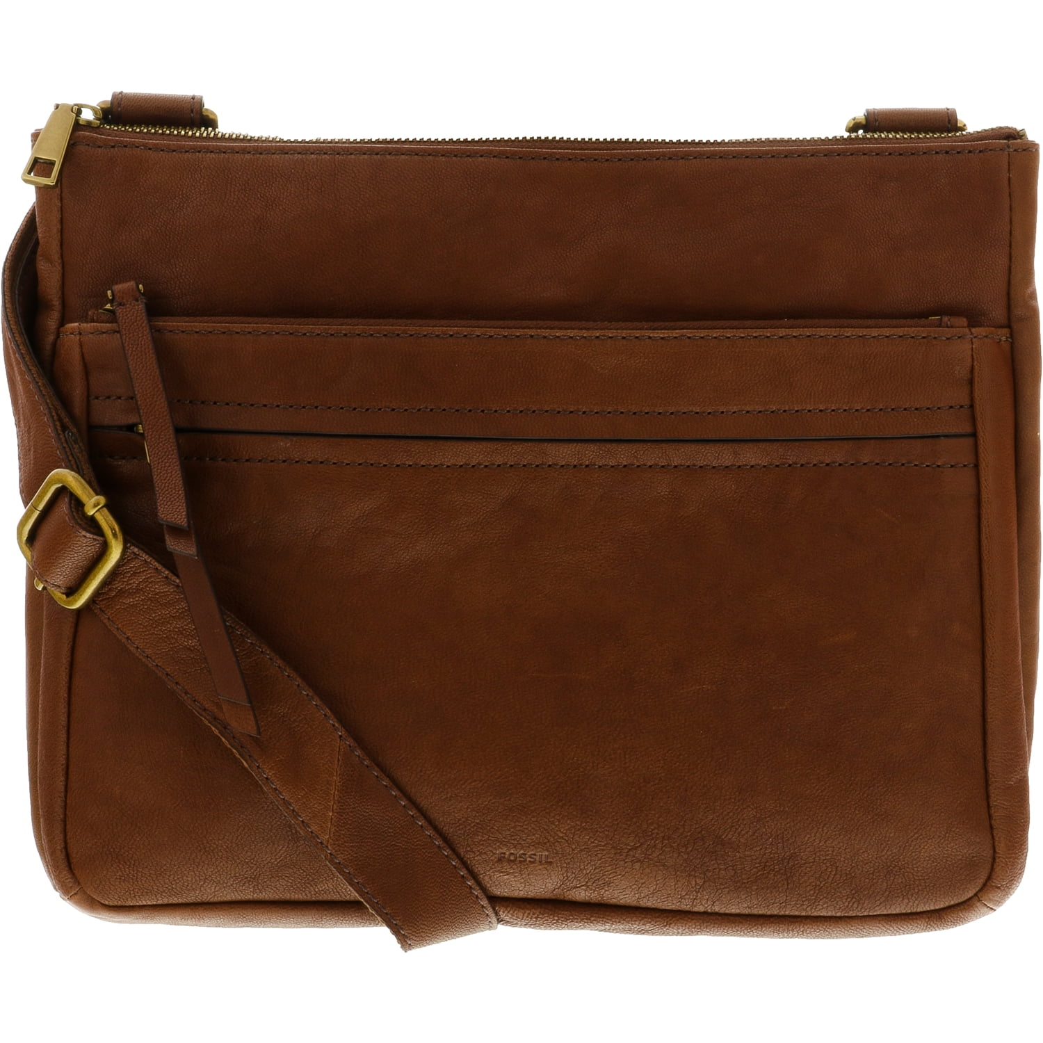 Fossil - Fossil Women&#39;s Large Corey Crossbody Leather Cross Body Bag - Brown - 0 ...