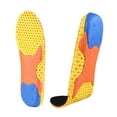 thumbnail image 2 of Windfall 2Pcs Sports Insoles Honeycomb Shock Absorption EVA Unisex Non-slip Shoe Pads for Running, 2 of 8