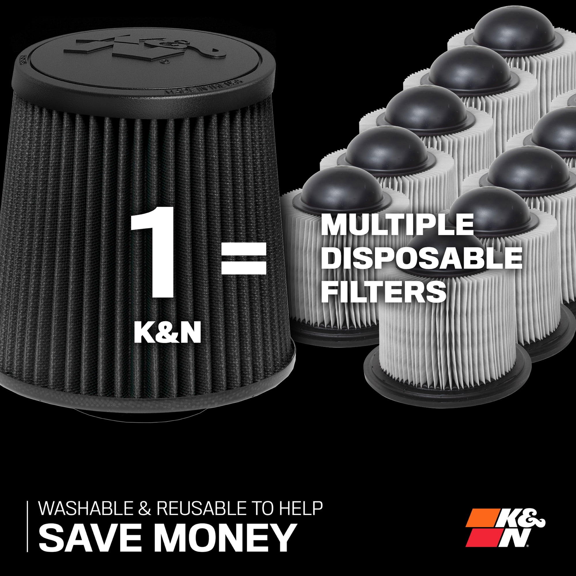 K&N Diesel Dryflow Engine Air Filter, E-0644HBK