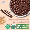 thumbnail image 6 of Bon Appesweet Date Sweetened Chocolate Covered Cashews - Better Than Milk Chocolate Covered | 3 Ounce (Pack of 3) | Zero Added Sugar, 54% Cacao, Plant Based, Dairy Free, and Guilt Free!, 6 of 6