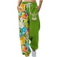 thumbnail image 1 of Pantalones de cintura elástica con estampado informal a la moda para mujer, pantalones largos rectos, pantalones de chándal Fridja  alkflakhf32796, 1 of 4
