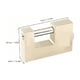thumbnail image 2 of 2 Piezas Candados Cortina Extra Seguridad (70mm) Antirrobo beige, 2 of 4