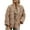 Khaki, variant on Wovix Women's Causal Lightweight Jacket Stand Collar Long Sleeve Zip Up Winter Coats for Women with Pocket Solid Color Basic Parka Daily Winter Fall