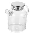 thumbnail image 6 of IBASETOY Transparent Water Pitcher with Ergonomic Handle Made of Glass for Home Use 1.5L, 6 of 7