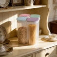 thumbnail image 6 of Gosuguu Airtight Food Storage Containers | Clear Plastic Kitchen Canisters for Pantry Organization | 2-Piece Set Stackable for Snacks, Grains & Coffee, 6 of 6
