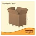 Medium Packing Box Dimensions 12x12x12 Inch Corrugated Cardboard Boxes 50 Pack Medium Size Shipping ...