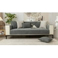 thumbnail image 1 of Bigersell Couch Cover - Sofa Cushion Covers - Soft Comfortable Throw Couch Cover Washable Sofa Cover Furniture Protector Lightweight Non-Slip Dark Gray, 1 of 5