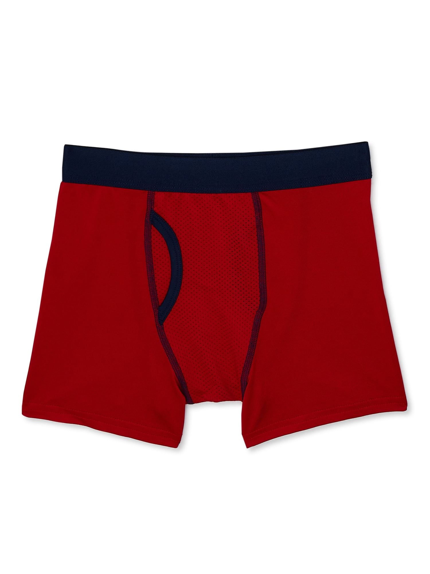 Athletic Works Boys Performance Boxer Brief Underwear, 5-Pack, Sizes S-XL