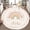Color 4, variant on Washable Non Slip 4ft Round Rug, Pastel Boho Rainbow Clouds Floral Nursery Rugs with Tassels Carpet for Calming Corner Home Bedroom Playroom Decor