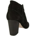 thumbnail image 3 of Cole Haan Womens Cassidy Strap Bootie Ankle Boot Shoes, Black Nubuck, US 11, 3 of 3