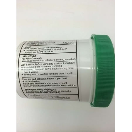 Glycerin Suppositories Laxative for Adults 25 Ct (2)