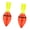 80g, variant on Whaledi Visible Tail Fishing Float Set 2 Pack for Night Angling Use Gear
