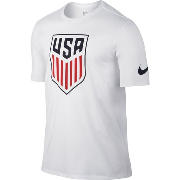Nike Mens USA Basic T-Shirt, White, X-Large