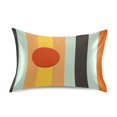 thumbnail image 7 of Yayeee Pillowcase Standard Size Set of 2 Satin Wrinkle Resistant Pillow Case, Stripes and Circle, 7 of 7